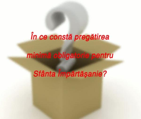 (Video) Liturghia dincolo de simbolisme şi misticisme - răspunsuri la întrebări (partea3)