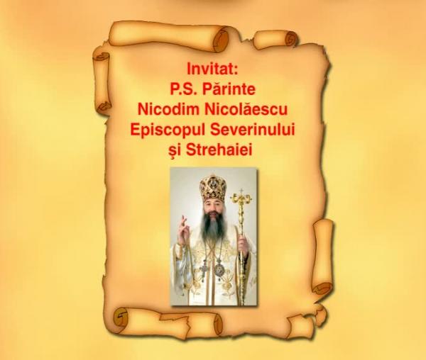(Video) P.S. Nicodim, Episcopul Severinului şi Strehaiei – „Smerenia, mască sau trăire?” (partea 1)