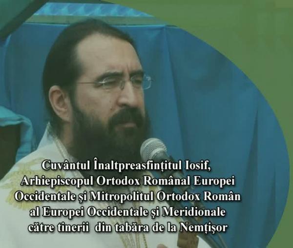 (Video) Înaltpreasfințitul Iosif – „Vocaţia tânărului – Chemarea la Hristos“