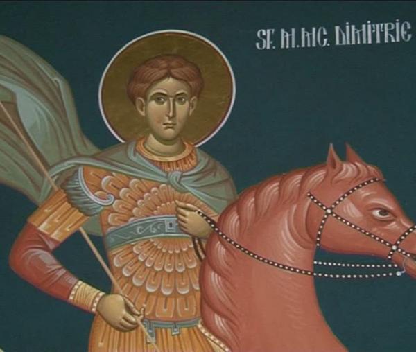 Sfântul Mare Mucenic Dimitrie următor al lui Hristos