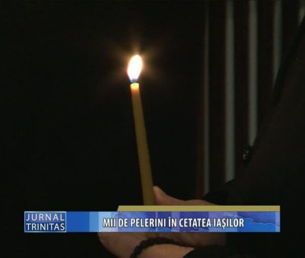 Procesiunea scoaterii moaștelor Sfintei Parascheva