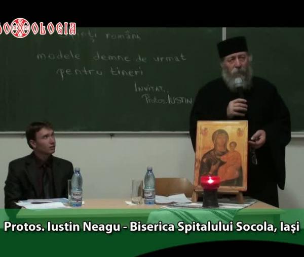 (Video) Protos. Iustin Neagu – Sfinții Români modele demne de urmat pentru tineri