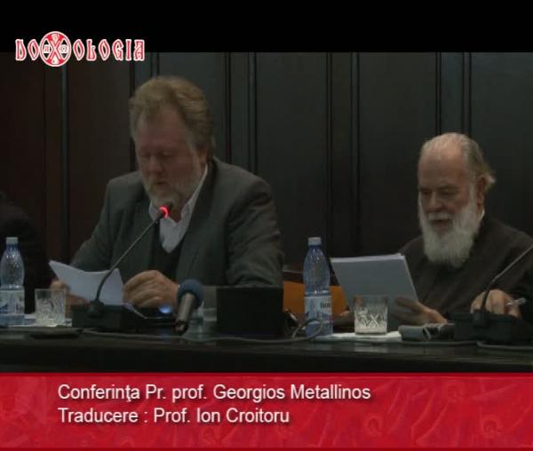 (Video) Pr. Prof. Georgios Metallinos – Parohia – comuniune în Hristos