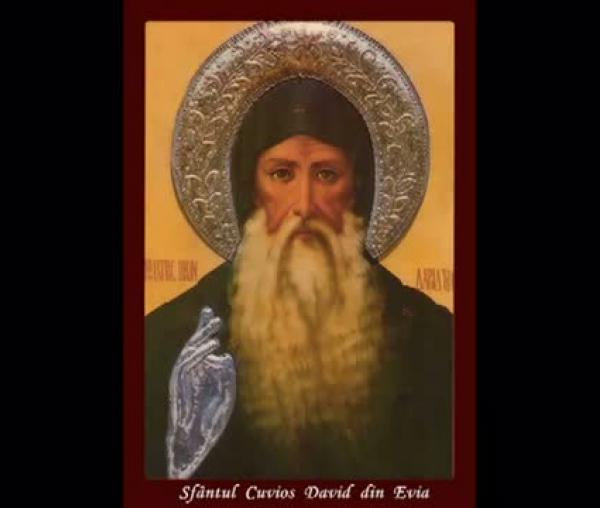 (Video) Sfântul Cuvios David din Evia