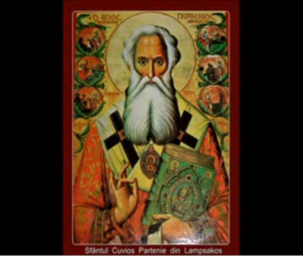Sfântul Ierarh Partenie, Episcopul Lampsacului