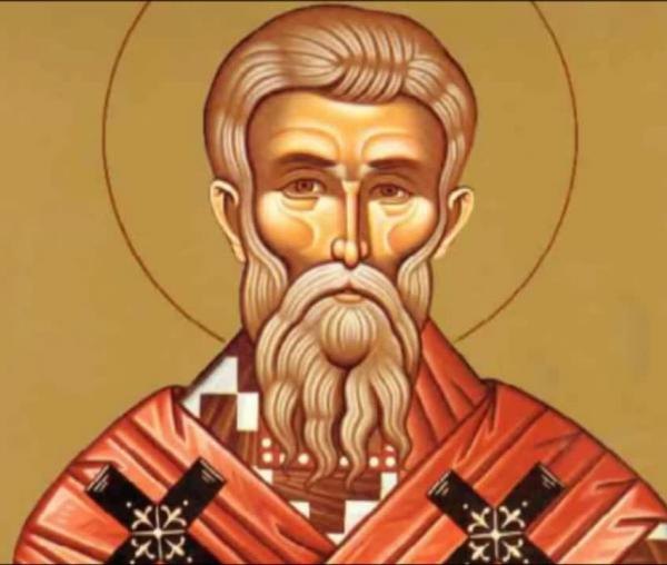 Troparul Sfântului Sfinţitului Mucenic Eutihie, Episcopul Melitinei (în limba greacă)