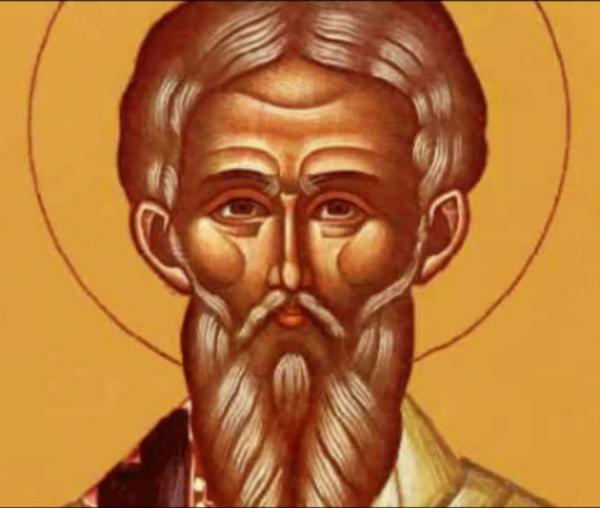 Troparul Sfântului Ierarh Nichifor, Patriarhul Constantinopolului (în limba greacă)