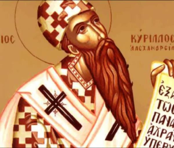 Troparul Sfântului Ierarh Chiril, Arhiepiscopul Alexandriei