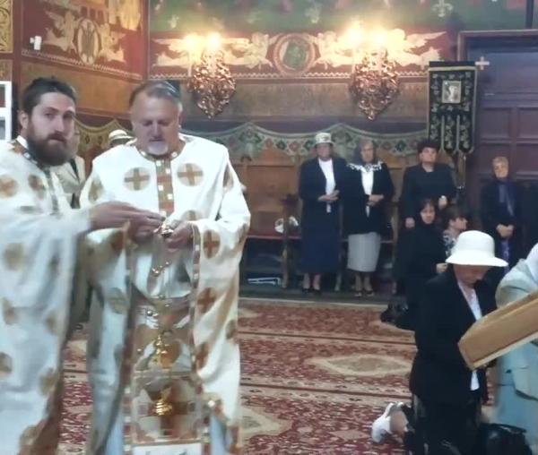 Primirea Sfintelor Moaște ale Cuviosului Iosif Isihastul în Catedrala Ortodoxă din Sfântu Gheorghe