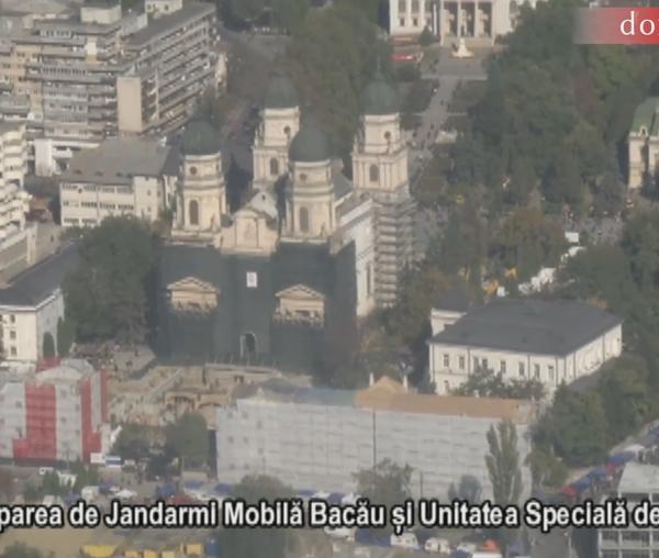 Imagini aeriene - Catredrala mitropolitană din Iași