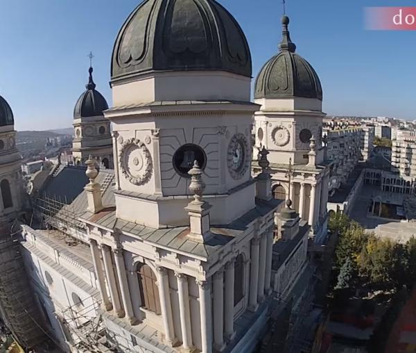 Imagini aeriene de la Sărbătoarea Sfintei Cuvioase Parascheva