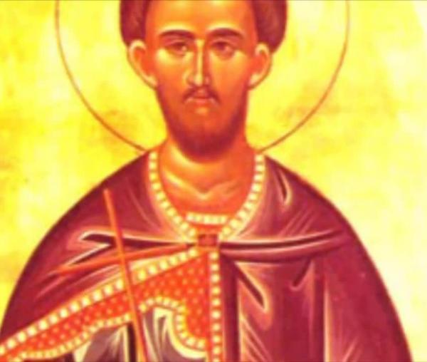 Troparul Sfântului Sfințit Mucenic Clement, Episcopul Romei (în limba greacă)