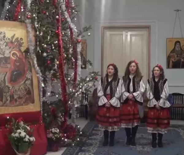 Colindători la Reședința Mitropolitană. Trio - Colegiul Național de Artă Octav Băncilă Iași