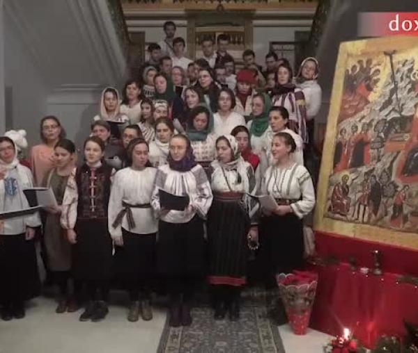 Colindători la Reședința Mitropolitană - Parohia Talpalari, Iași