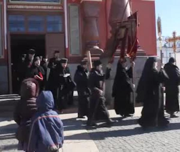Procesiune de Paști la Mănăstirea Valaam (2015)
