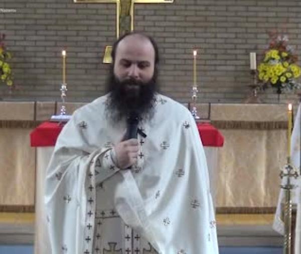 Predică la Duminica Mironosițelor - Arhim. Hrisostom Rădășanu - Luton, UK - 2015