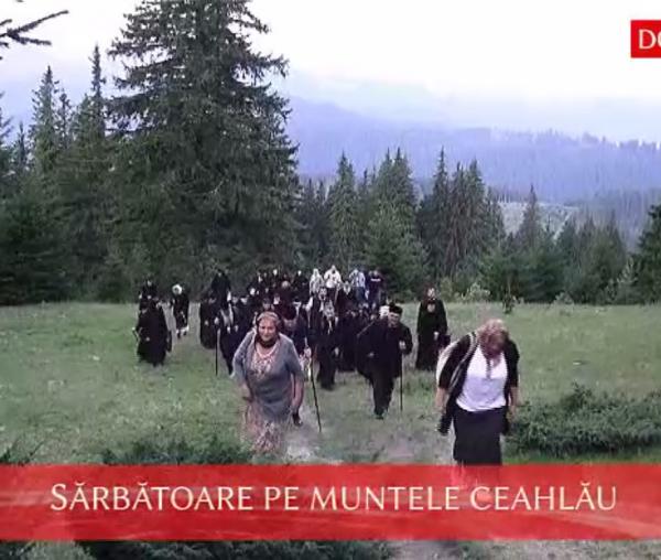 Sărbătoare pe Muntele Ceahlău