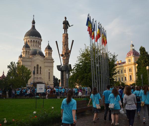 Atoreni la Întâlnirea Tinerilor Ortodocși din Europa - Cluj, 2015 (galerie foto)