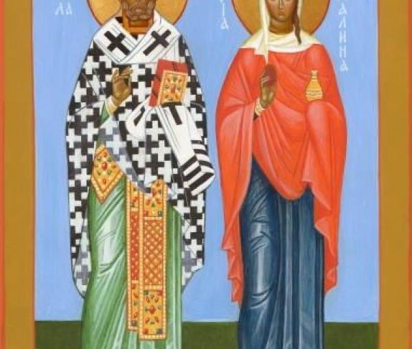 Sfântul Nicolae și Sfânta Maria Magdalena