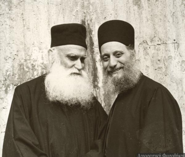 Părintele Emilianos Simonopetritul şi părintele Efrem Katunakiotul