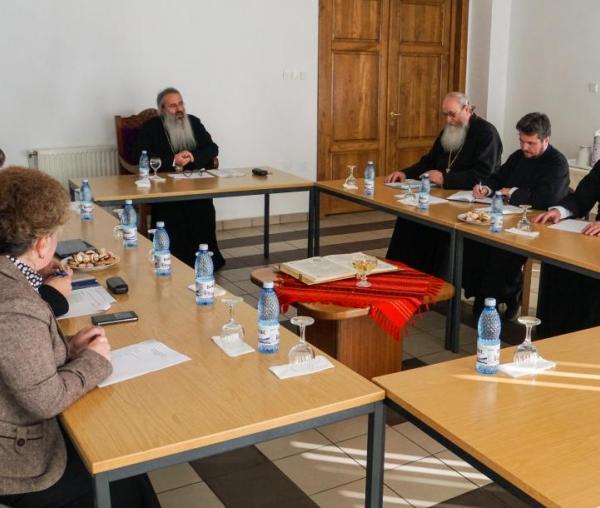 Întâlnirea directorilor de Seminarii teologice la Seminarul Teologic de la Mănăstirea Neamț