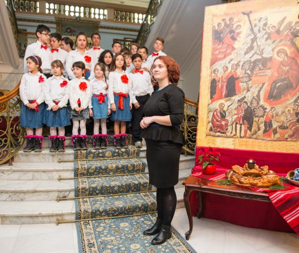 Colindători la Reședința Mitropolitană - Centrul "Mia Casa" Inculeţ - Bârnova, Iaşi