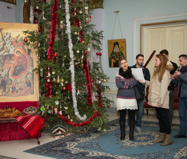 Colindători la Reședința Mitropolitană - Cvintet, Universitatea de Arte, Iași