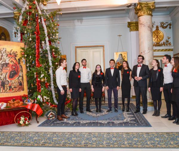 Colindători la Reședința Mitropolitană - Grupul „Bell Canto”