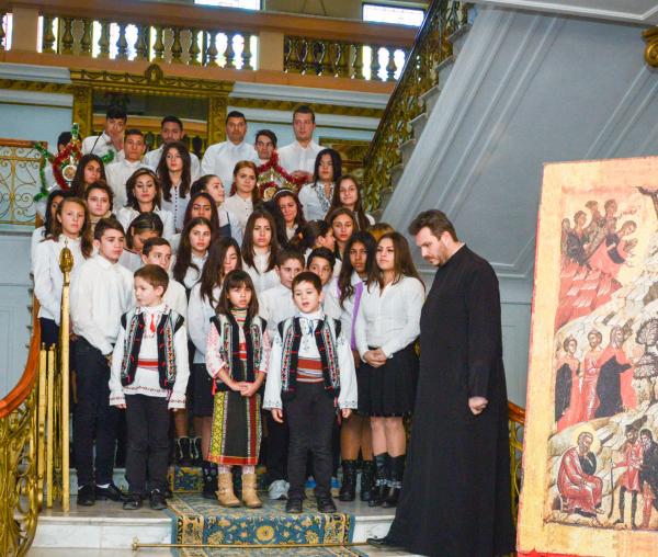 Colindători la Reședința Mitropolitană - Parohia Pietriș