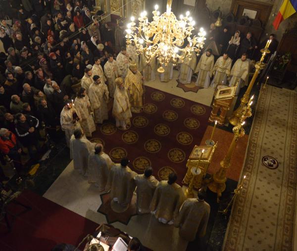 Slujbă arhierească la Catedrala Mitropolitană din Iași