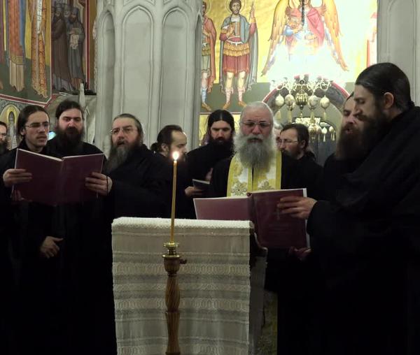 Slava de la Ceasul IX - Sărbătoarea Botezului Domnului | Corul Mănăstirii Putna