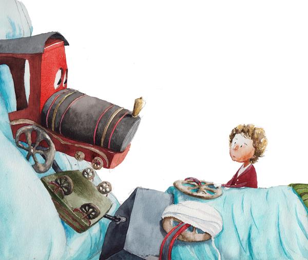 (VIDEO) Prezentare de carte: "Locomotiva și băiatul ei" - Oana Chiru, ilustrații Irina Dobrescu
