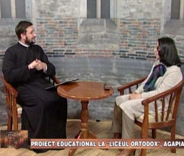 Proiect educațional la "Liceul Ortodox", Agapia - Elena Drăghiceanu