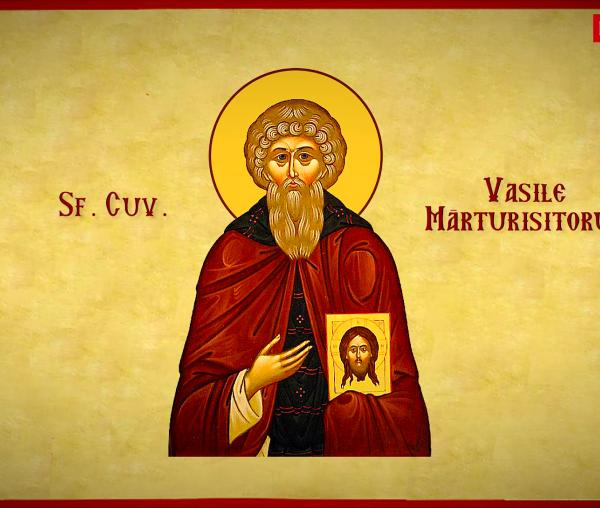 Sfântul Cuvios Vasile Mărturisitorul