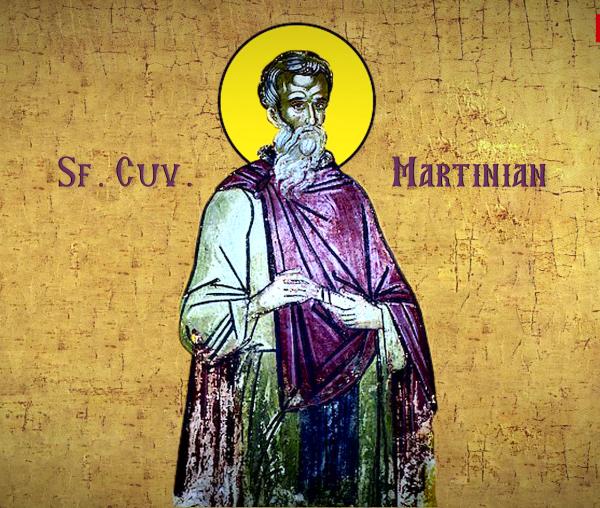 Troparul Sfântului Cuvios Martinian
