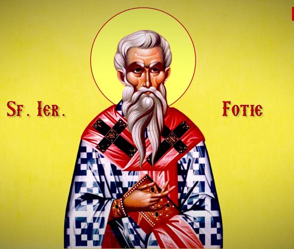 Troparul Sfântului Ierarh Fotie, patriarhul Constantinopolului