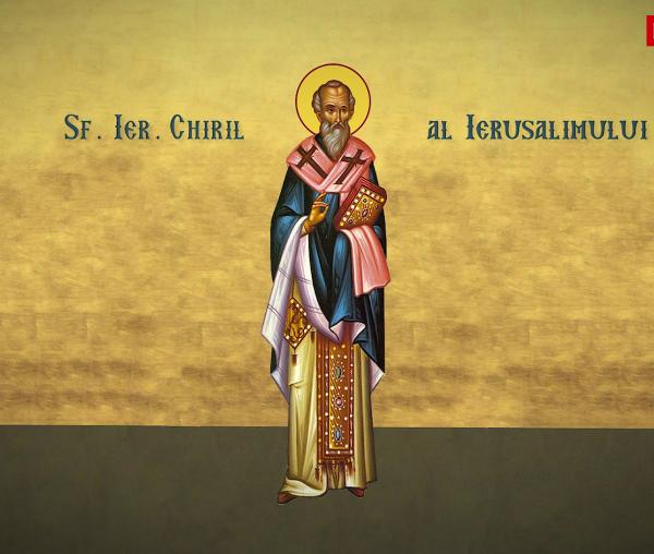 Sfântul Ierarh Chiril, Arhiepiscopul Ierusalimului