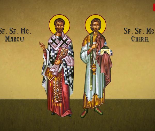 Sfântul Sfințit Mucenic Marcu și Sfântul Sfințit Mucenic Chiril diaconul