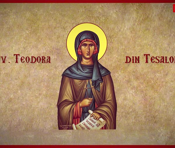Sfânta Cuvioasă Teodora din Tesalonic