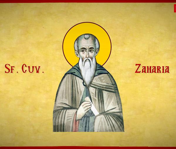 Sfântul Cuvios Zaharia