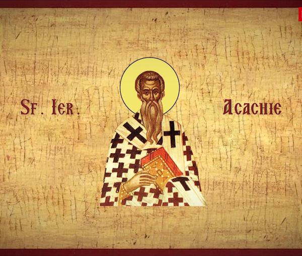 Sfântul Ierarh Acachie, Episcopul Melitinei Armeniei