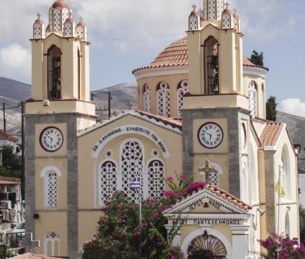 Biserica „Sfântul Pantelimon” din Siana – Insula Rodos, Grecia