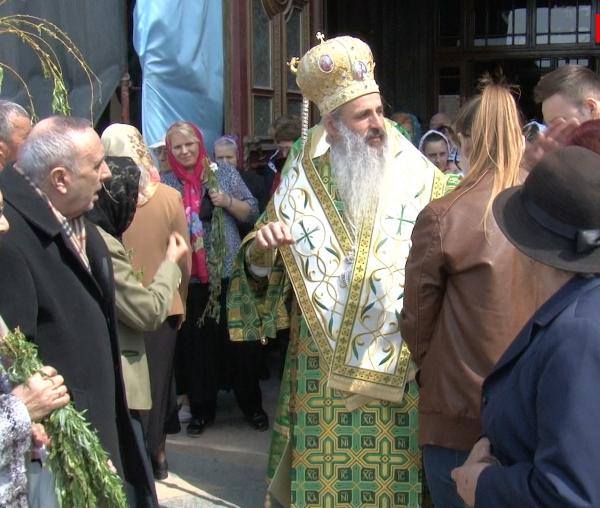 Duminica Floriilor la Catedrala Mitropolitană din Iași