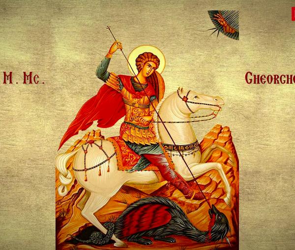 Sfântul Mare Mucenic Gheorghe, Purtătorul de biruință