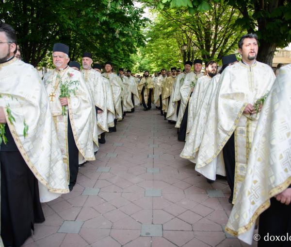 (VIDEO) Procesiune în ajun de Florii la Iași