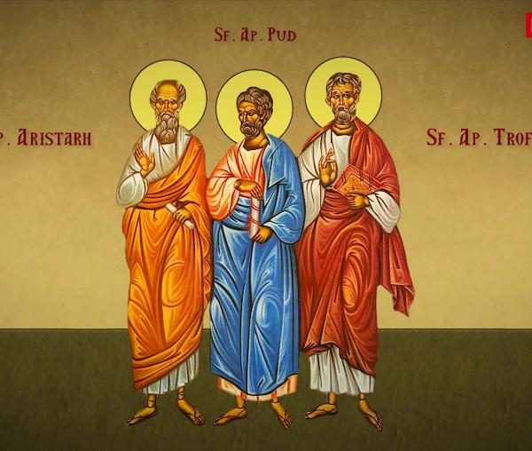 Sfinții Apostoli Aristarh, Pud și Trofim