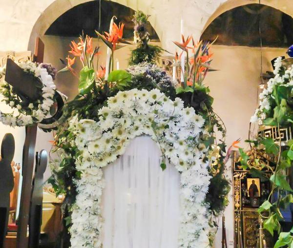 (Foto) Sfântul Aer de la Mănăstirea Sfântul Neofit din Pafos - Cipru, 2016