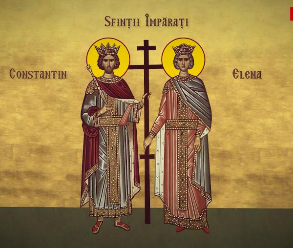 Troparul Sfinților Împărați Constantin și Elena