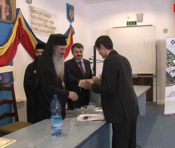 Premianții Olimpiadei Naționale de Religie, la Seminarul Teologic de la Neamț