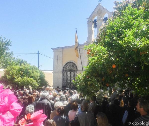 Hramul Izvorul Tămăduirii la Mănăstirea Chrysopigi din Chania - Creta, 2016